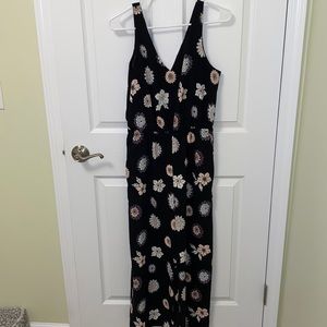 Loft Floral Jumpsuit
